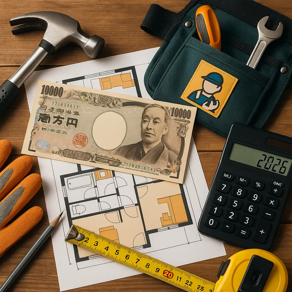 2026年5月のリフォーム　費用と安心—おうち工房たぐち